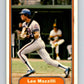 1982 Fleer #533 Lee Mazzilli Mets Image 1