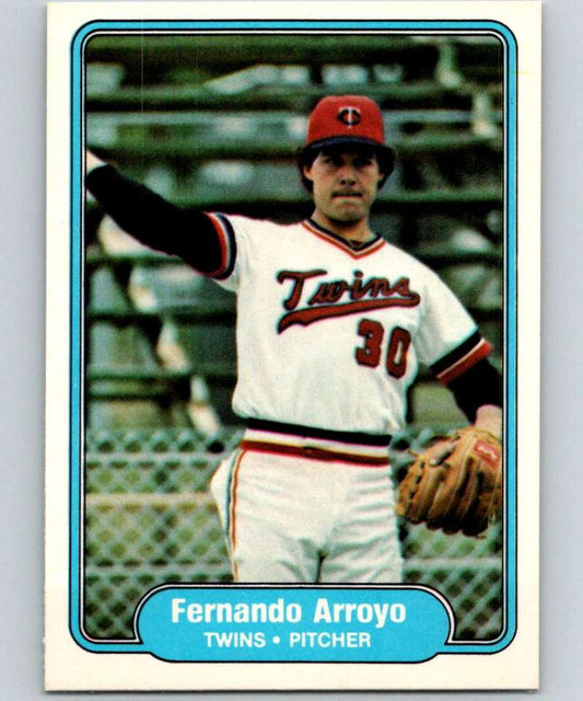 1982 Fleer #546 Fernando Arroyo Twins