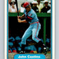 1982 Fleer #549 John Castino Twins