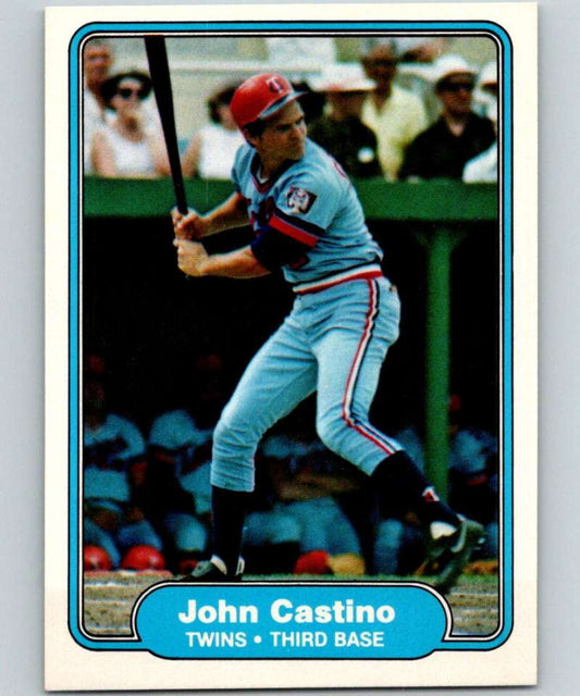 1982 Fleer #549 John Castino Twins