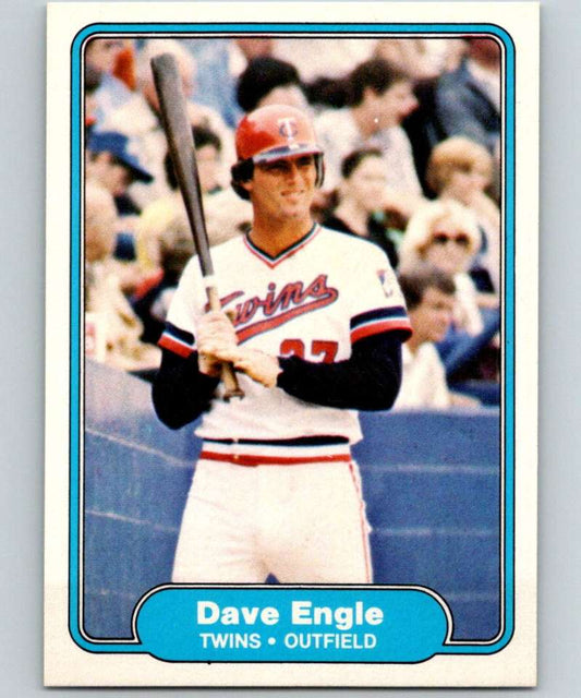1982 Fleer #552 Dave Engle Twins