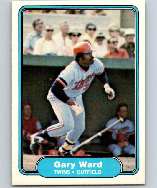 1982 Fleer #562 Gary Ward Twins