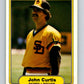 1982 Fleer #569 John Curtis Padres Image 1