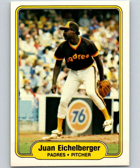 1982 Fleer #570 Juan Eichelberger Padres Image 1