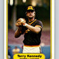 1982 Fleer #574 Terry Kennedy Padres Image 1