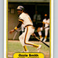 1982 Fleer #582 Ozzie Smith Padres Image 1