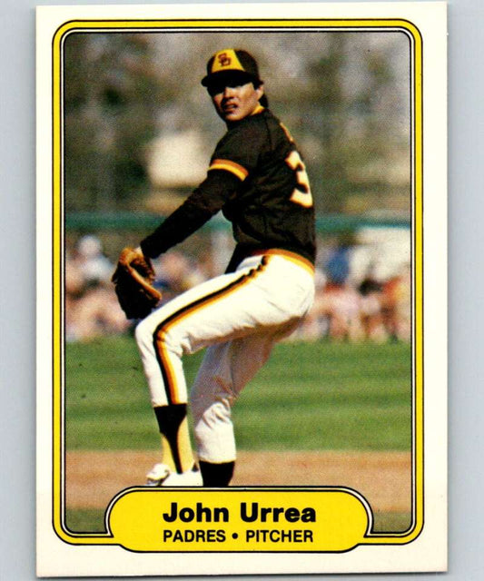 1982 Fleer #583 John Urrea Padres Image 1