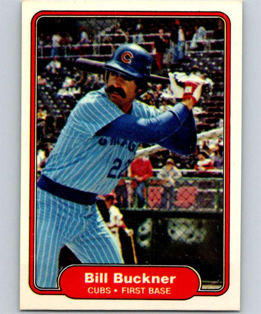 1982 Fleer #589 Bill Buckner Cubs