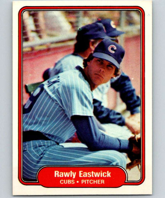 1982 Fleer #596 Rawly Eastwick Cubs Image 1