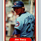 1982 Fleer #605 Jim Tracy Cubs Image 1
