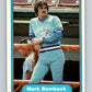 1982 Fleer #610 Mark Bomback Blue Jays Image 1