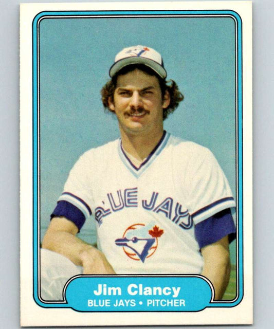 1982 Fleer #612 Jim Clancy Blue Jays Image 1