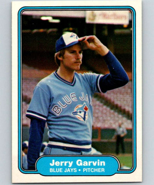 1982 Fleer #614 Jerry Garvin Blue Jays Image 1