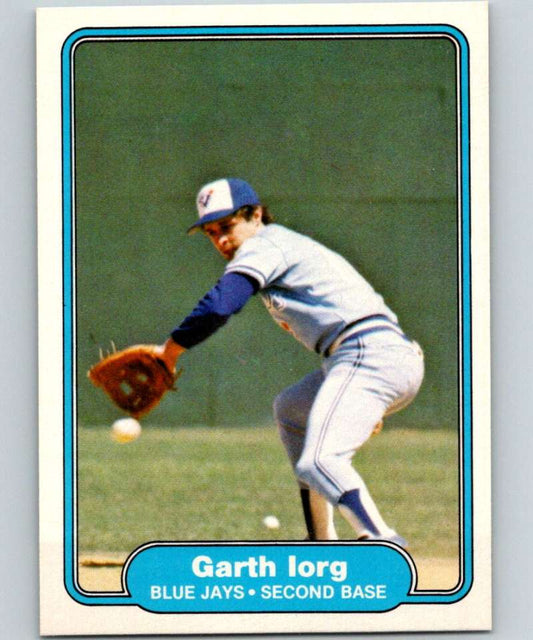 1982 Fleer #616 Garth Iorg Blue Jays Image 1
