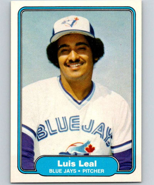 1982 Fleer #617 Luis Leal Blue Jays Image 1
