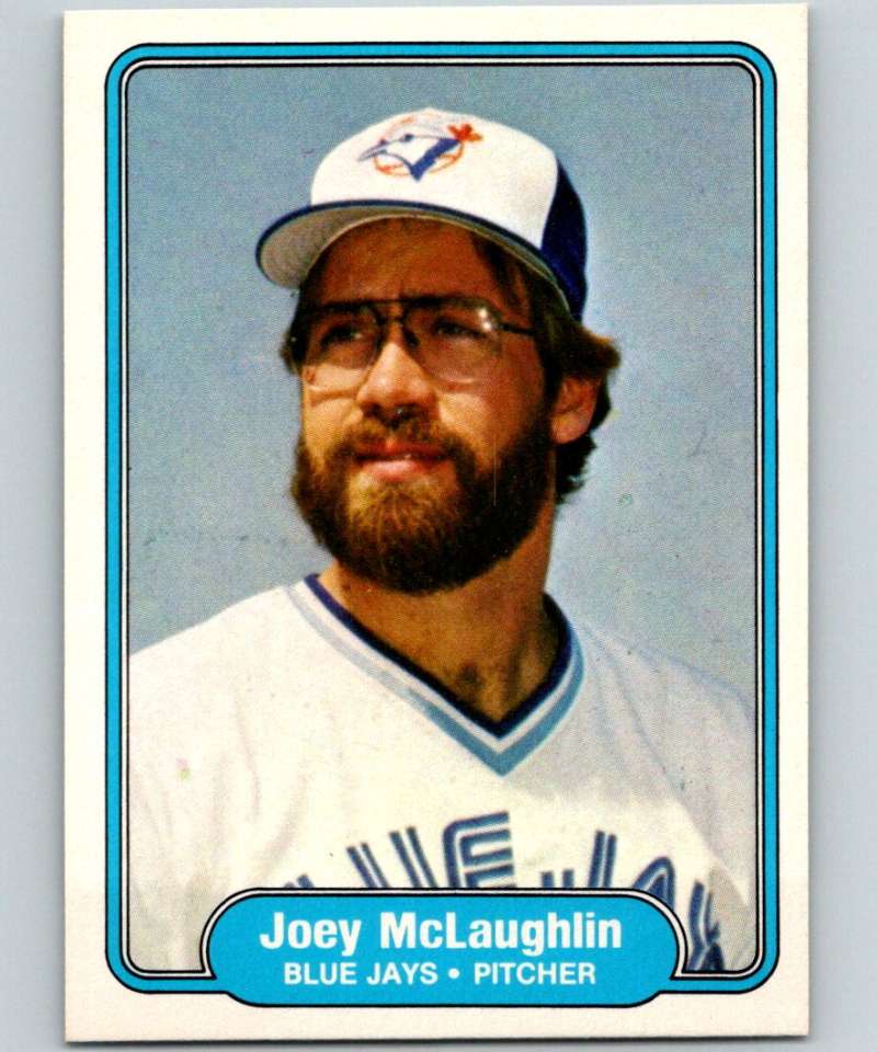 1982 Fleer #620 Joey McLaughlin Blue Jays Image 1
