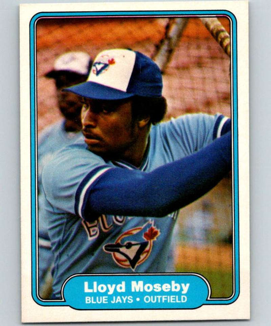 1982 Fleer #621 Lloyd Moseby Blue Jays Image 1