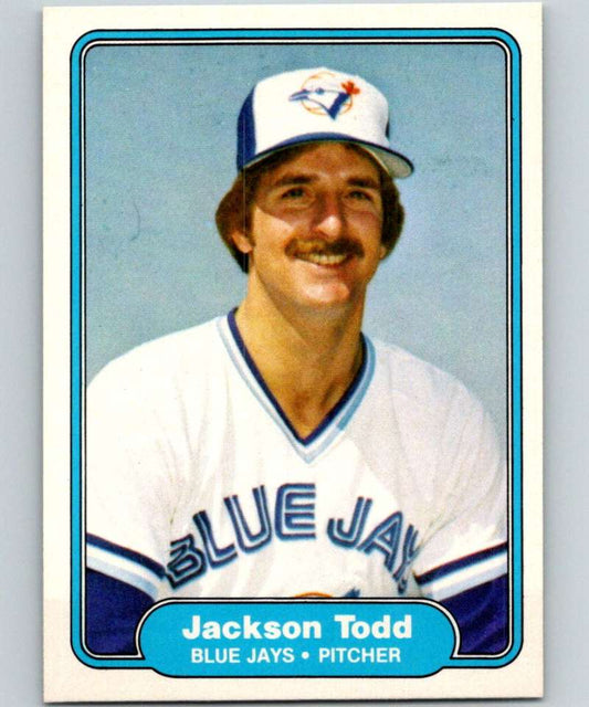 1982 Fleer #623 Jackson Todd Blue Jays Image 1