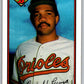 1989 Bowman #1 Oswaldo Peraza Orioles MLB Baseball