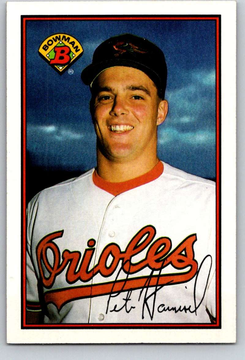 1989 Bowman #4 Pete Harnisch RC Rookie Orioles MLB Baseball Image 1
