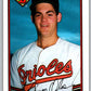 1989 Bowman #6 Gregg Olson RC Rookie Orioles MLB Baseball Image 1