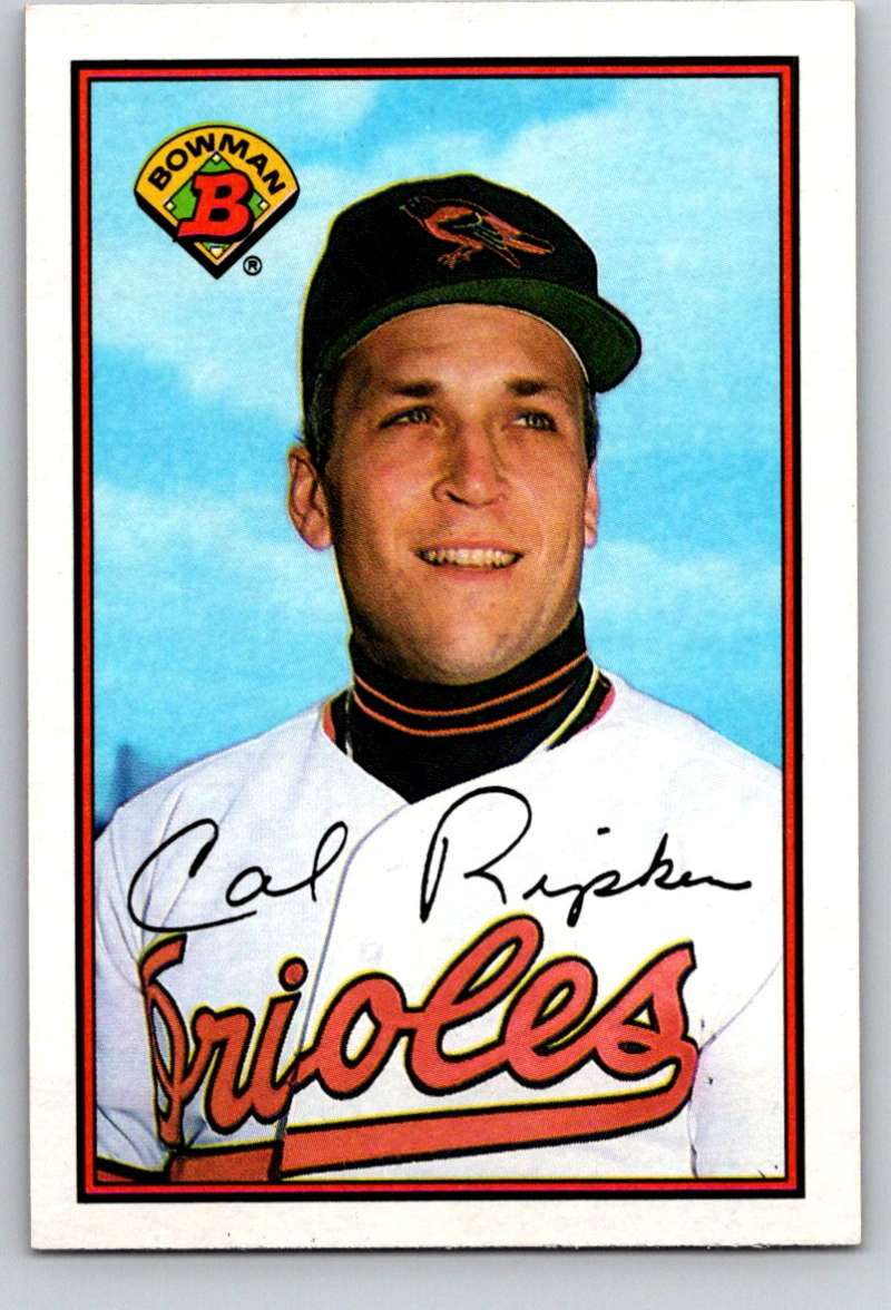1989 Bowman #9 Cal Ripken Jr. Orioles MLB Baseball