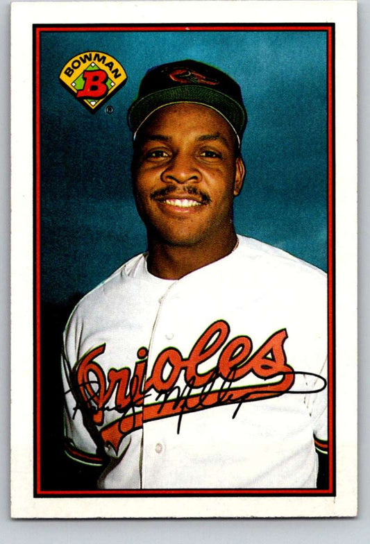 1989 Bowman #10 Randy Milligan Orioles MLB Baseball Image 1