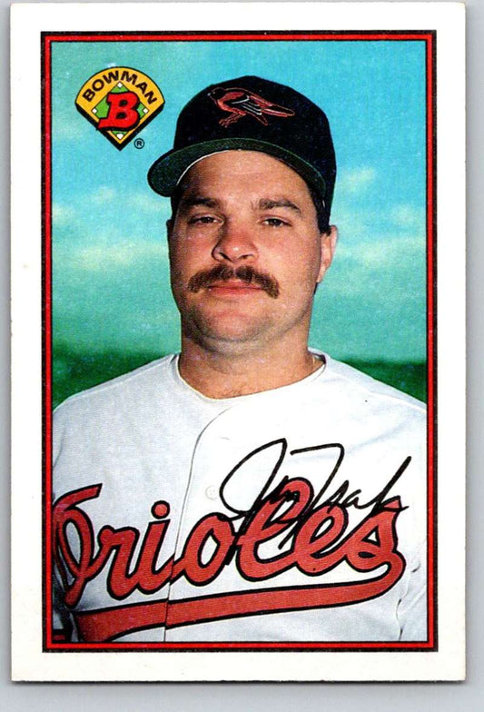 1989 Bowman #13 Jim Traber Orioles MLB Baseball Image 1