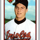 1989 Bowman #18 Brady Anderson RC Rookie Orioles MLB Baseball
