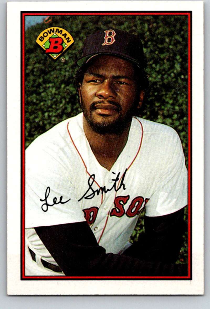 1989 Bowman #19 Lee Smith Red Sox MLB Baseball