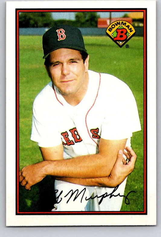 1989 Bowman #22 Rob Murphy Red Sox MLB Baseball Image 1