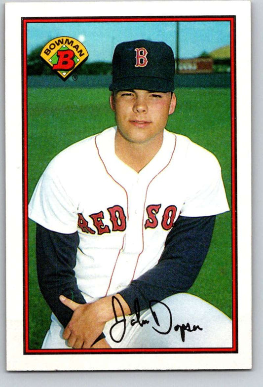 1989 Bowman #24 John Dopson RC Rookie Red Sox MLB Baseball Image 1