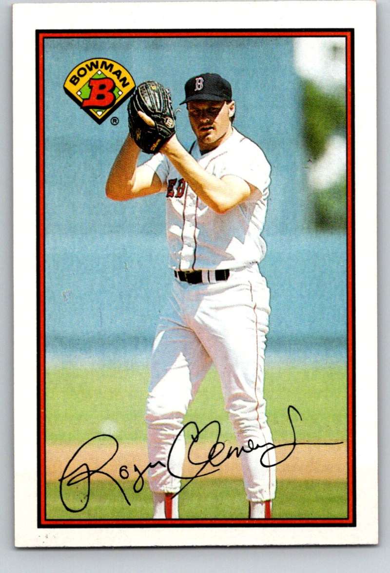 1989 Bowman #26 Roger Clemens Red Sox MLB Baseball