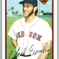 1989 Bowman #31 Nick Esasky Red Sox MLB Baseball Image 1