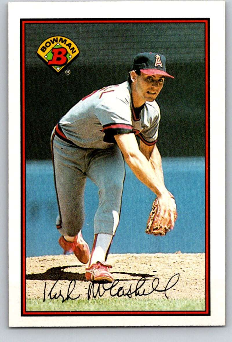 1989 Bowman #38 Kirk McCaskill Angels MLB Baseball Image 1