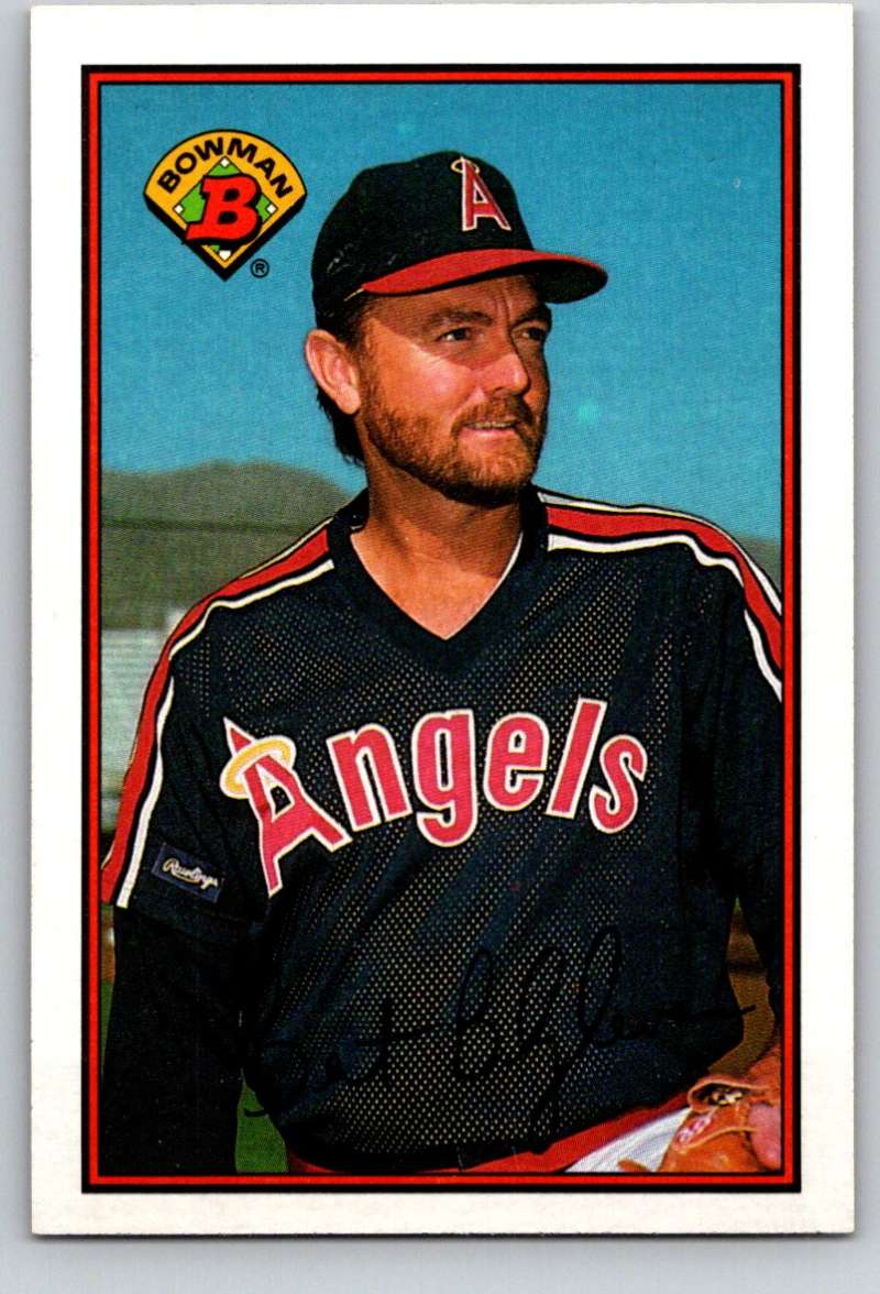 1989 Bowman #41 Bert Blyleven Angels MLB Baseball