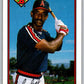 1989 Bowman #52 Claudell Washington Angels MLB Baseball