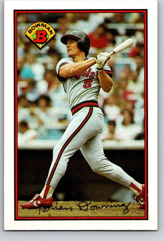 1989 Bowman #53 Brian Downing Angels MLB Baseball Image 1