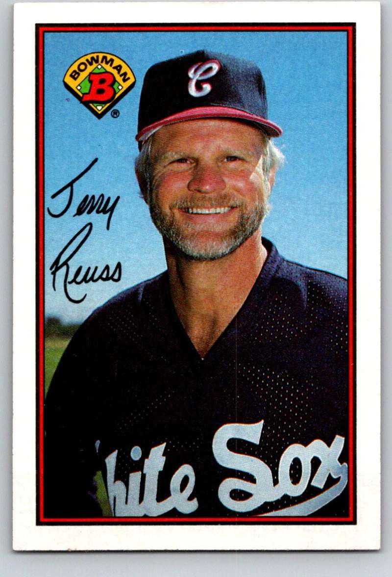 1989 Bowman #57 Jerry Reuss White Sox MLB Baseball