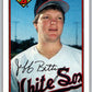 1989 Bowman #60 Jeff Bittiger RC Rookie White Sox MLB Baseball Image 1