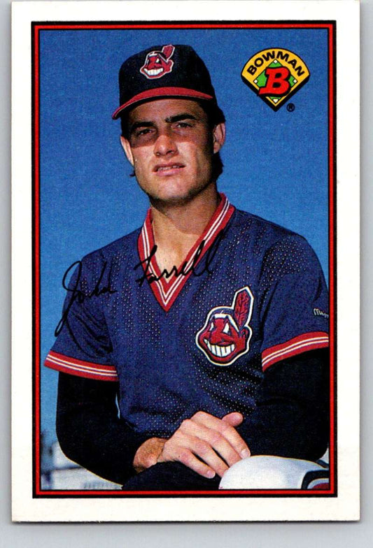 1989 Bowman #74 John Farrell Indians MLB Baseball