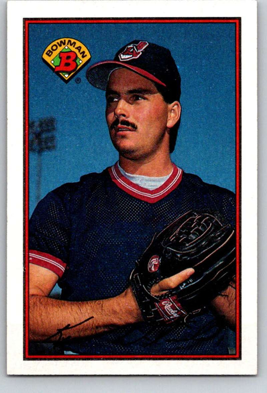 1989 Bowman #75 Kevin Wickander Indians MLB Baseball Image 1