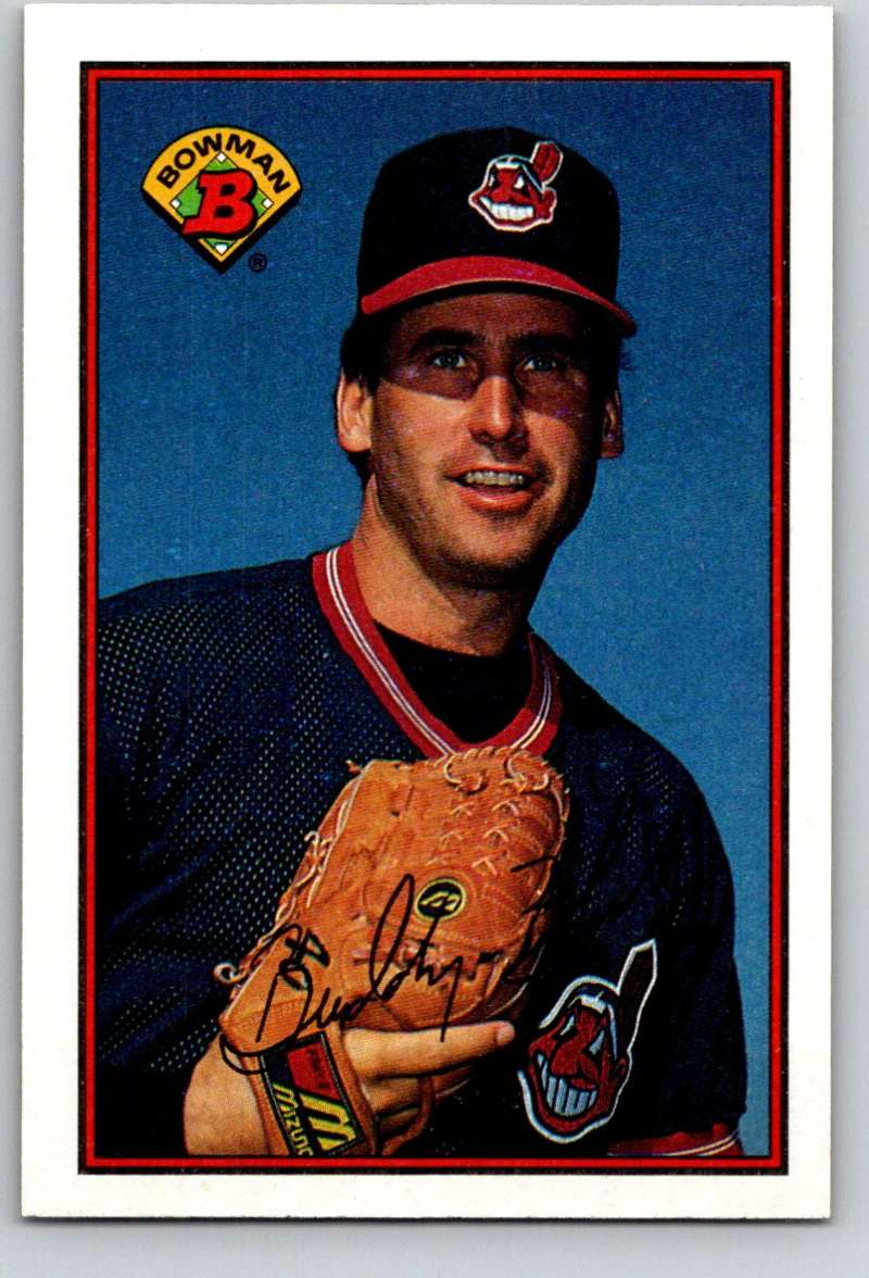 1989 Bowman #82 Bud Black Indians MLB Baseball Image 1