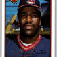 1989 Bowman #91 Joe Carter Indians MLB Baseball Image 1