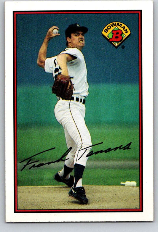1989 Bowman #92 Frank Tanana Tigers MLB Baseball Image 1