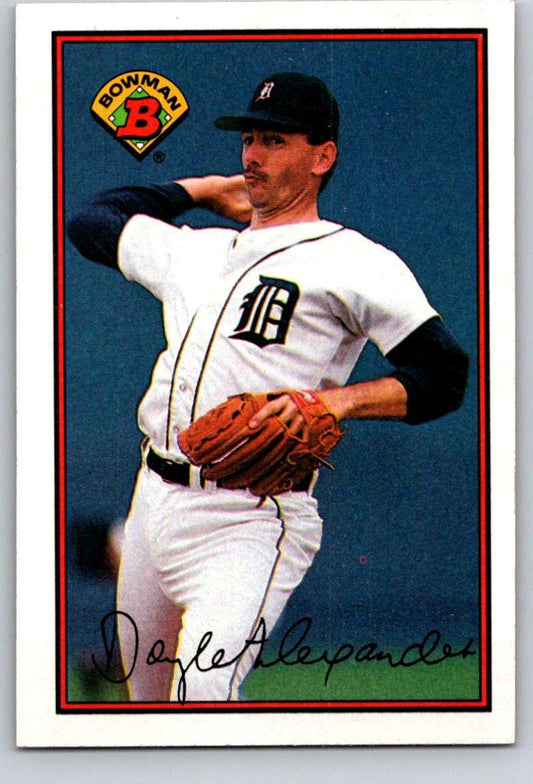 1989 Bowman #94 Doyle Alexander Tigers MLB Baseball Image 1
