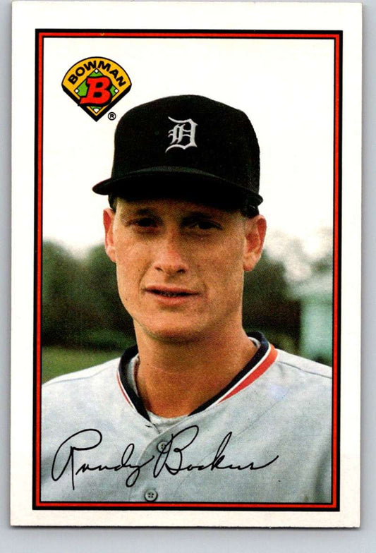 1989 Bowman #96 Randy Bockus Tigers MLB Baseball Image 1