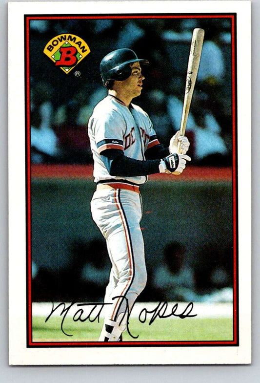 1989 Bowman #101 Matt Nokes Tigers MLB Baseball