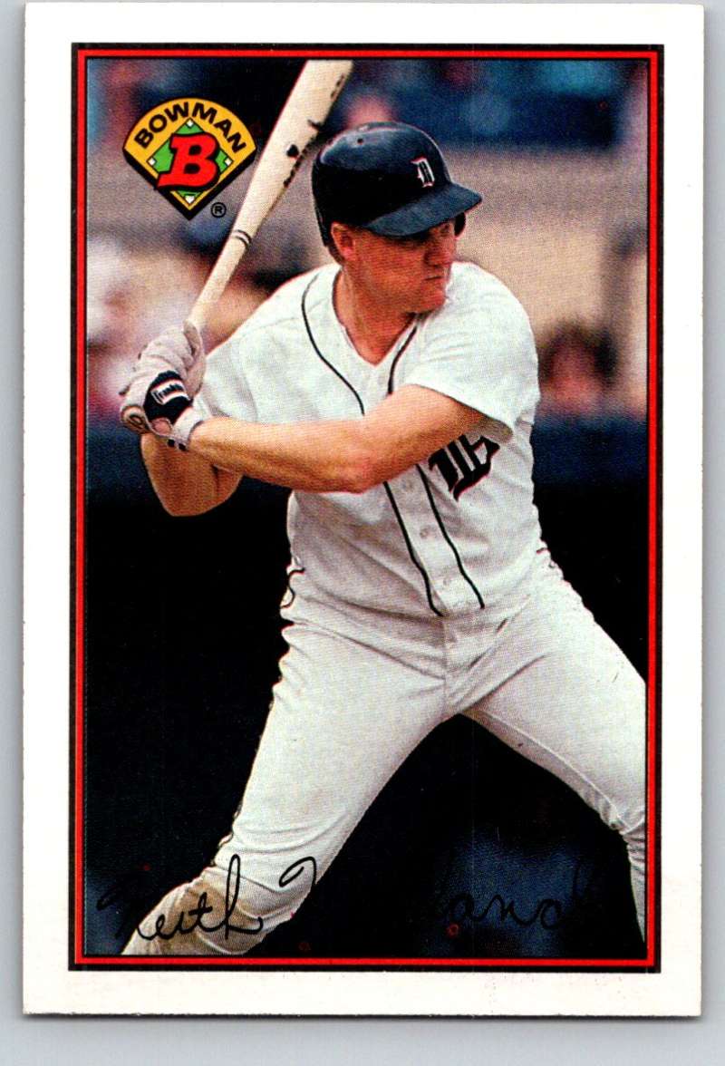1989 Bowman #109 Keith Moreland Tigers MLB Baseball