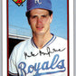 1989 Bowman #118 Mike Macfarlane RC Rookie Royals MLB Baseball Image 1